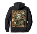 Bearded Collie Victorian Gentleman Hoodie - Aesthetic Graphic Unisex - T-Shirt, Sweatshirt, Hoodie