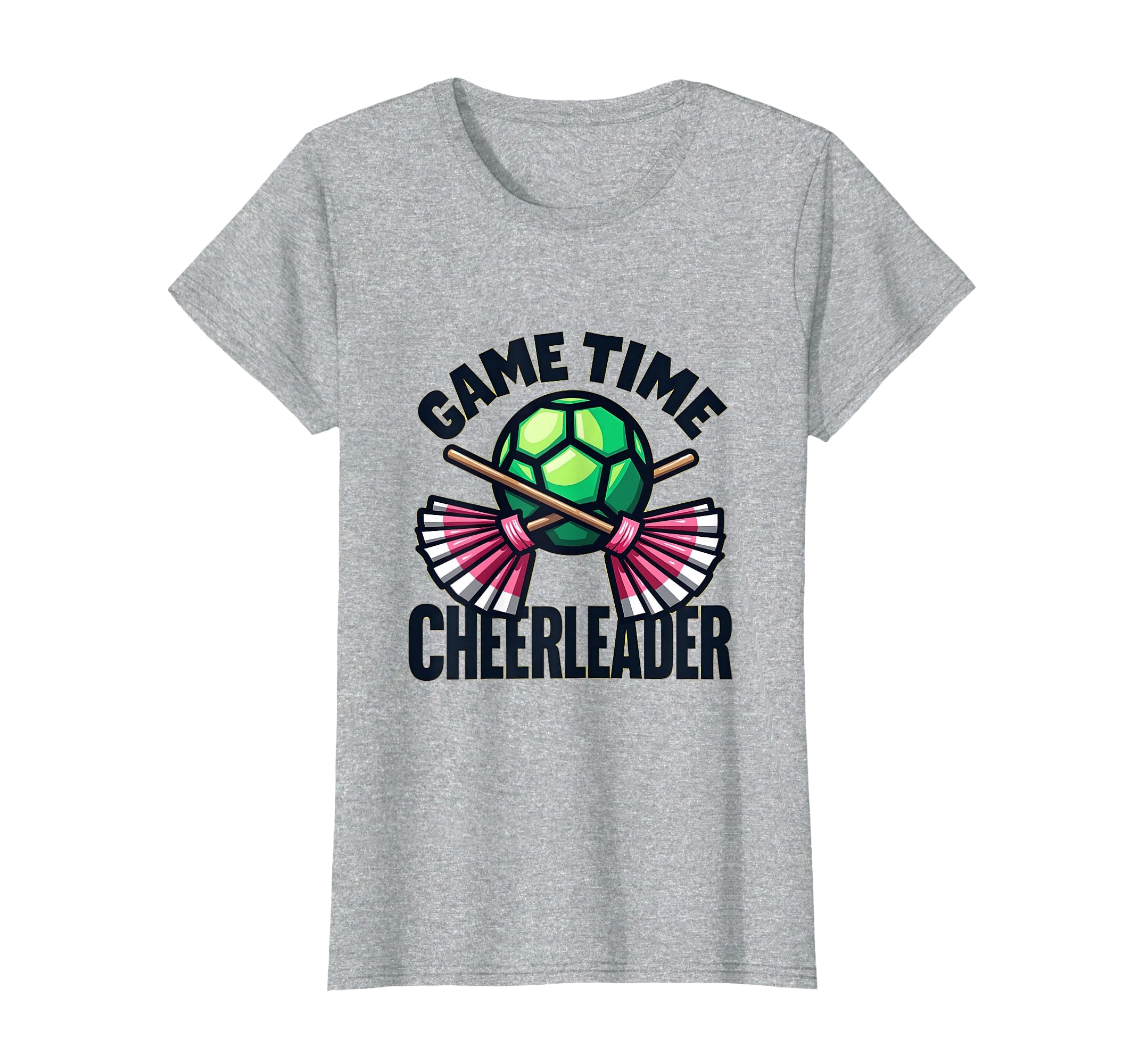 Game Time Cheerleader Soccer Mom T-Shirt - Casual Everyday Wear Men Women - T-Shirt, Sweatshirt, Hoodie