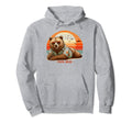 Papa Bear Sunglasses Funny Bear Dad Hoodie - Minimalist Print Men Women - T-Shirt, Sweatshirt, Hoodie
