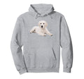 White Labrador Retriever Yellow Love Hoodie - Trendy Graphic for Adults - T-Shirt, Sweatshirt, Hoodie