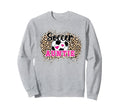Soccer Auntie Leopard Soccer Aunt Sweatshirt - Novelty Apparel Men Women - T-Shirt, Sweatshirt, Hoodie