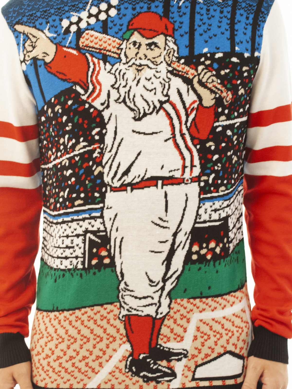 Baseball Santa | For Men & Women | Unisex Sizing Ugly Christmas Sweater - Holiday Gift product image 3