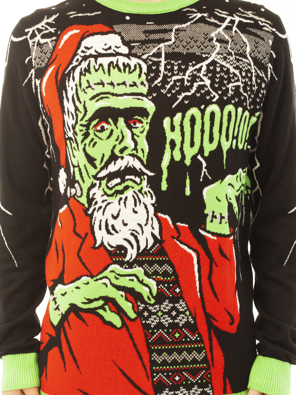 Franken Santa | For Men & Women | Unisex Sizing Ugly Christmas Sweater - Holiday Gift product image 3