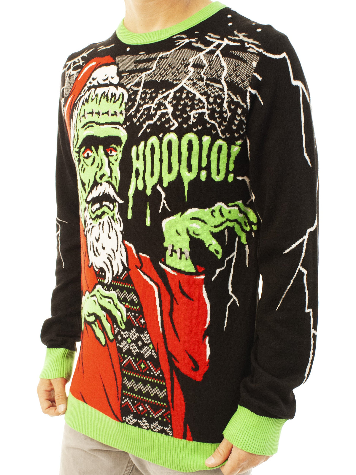 Franken Santa | For Men & Women | Unisex Sizing Ugly Christmas Sweater - Holiday Gift product image 4