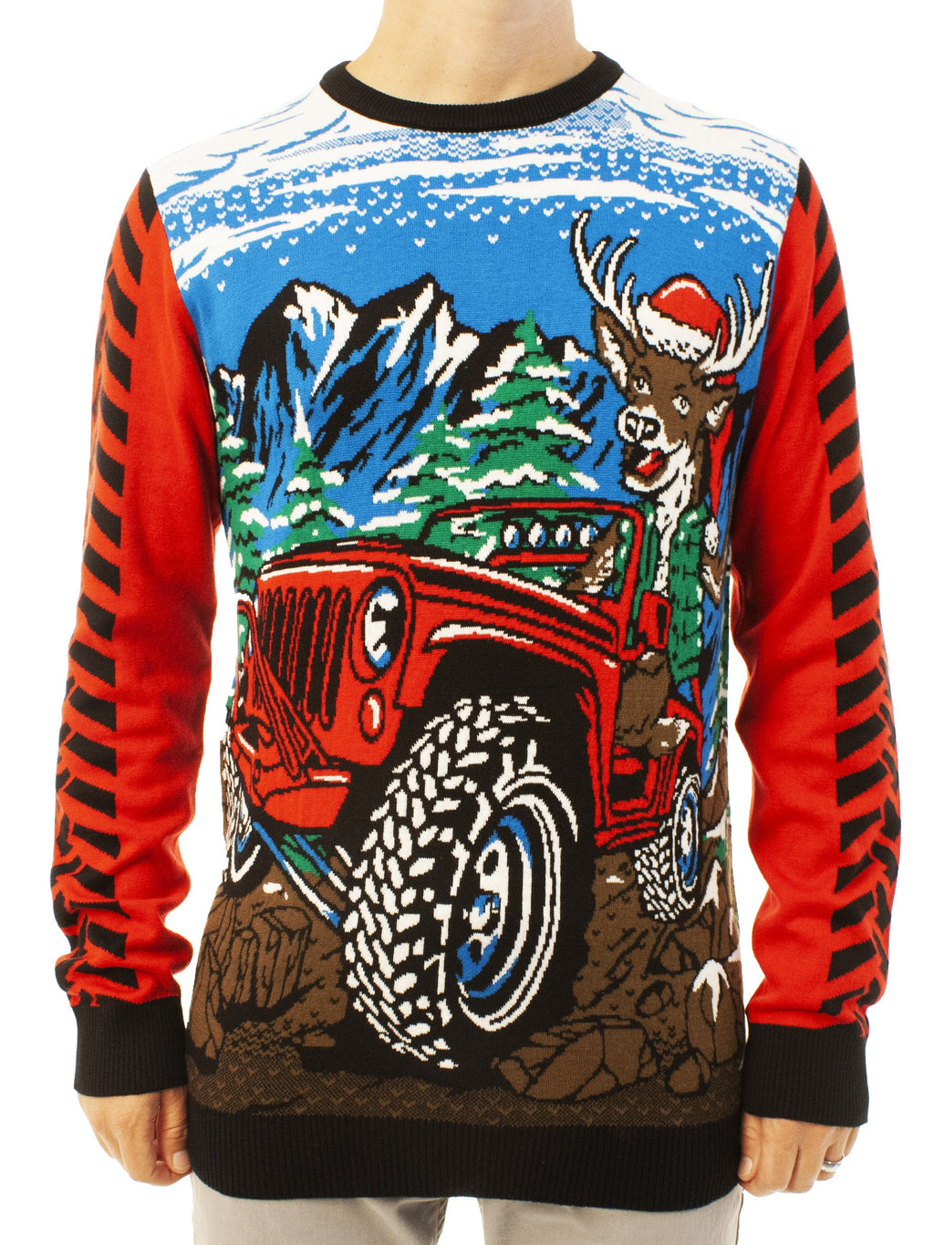 Off Roading Reindeer | For Men & Women | Unisex Sizing Ugly Christmas Sweater - Holiday Gift product image 2