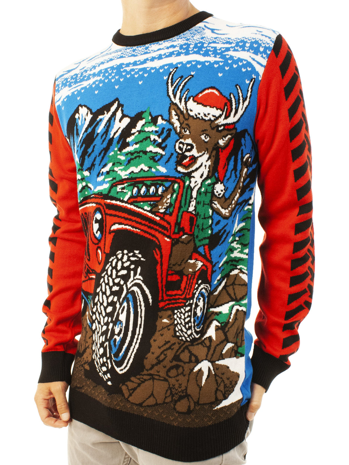 Off Roading Reindeer | For Men & Women | Unisex Sizing Ugly Christmas Sweater - Holiday Gift product image 4