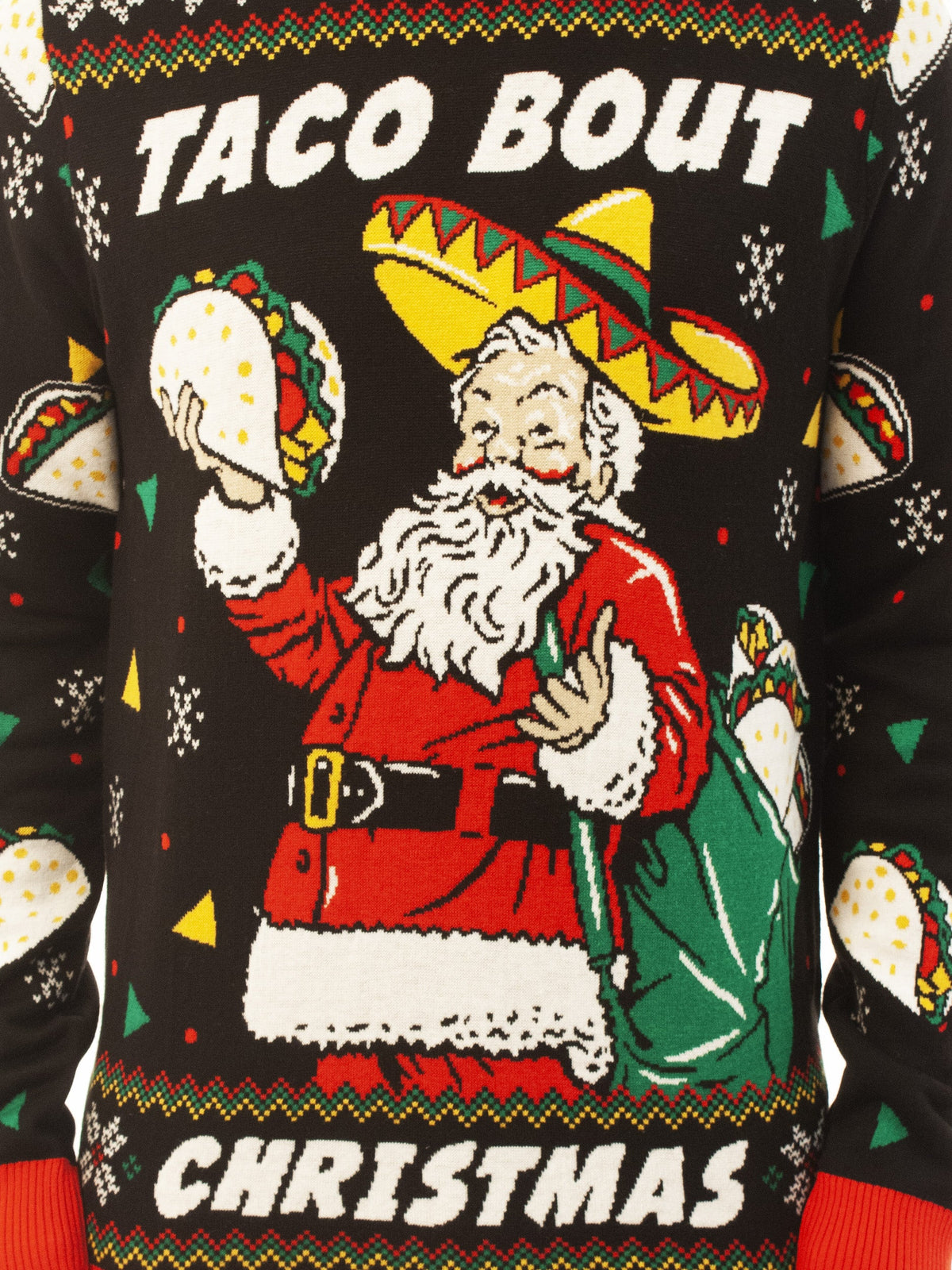 Taco Bout Christmas | For Men & Women | Unisex Sizing Ugly Christmas Sweater - Holiday Gift product image 3