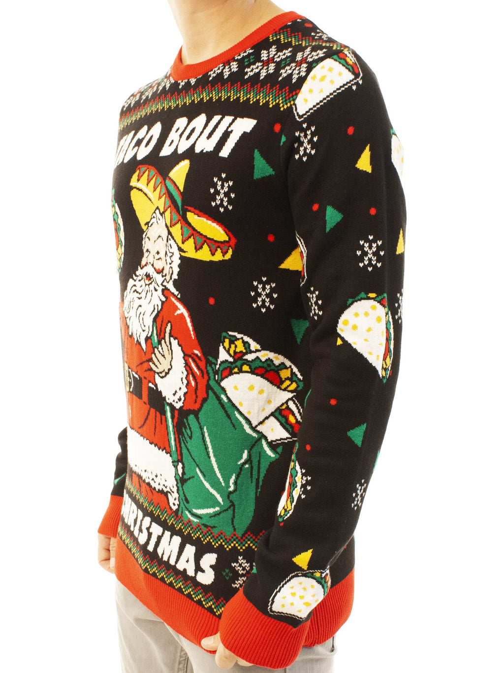 Taco Bout Christmas | For Men & Women | Unisex Sizing Ugly Christmas Sweater - Holiday Gift product image 4