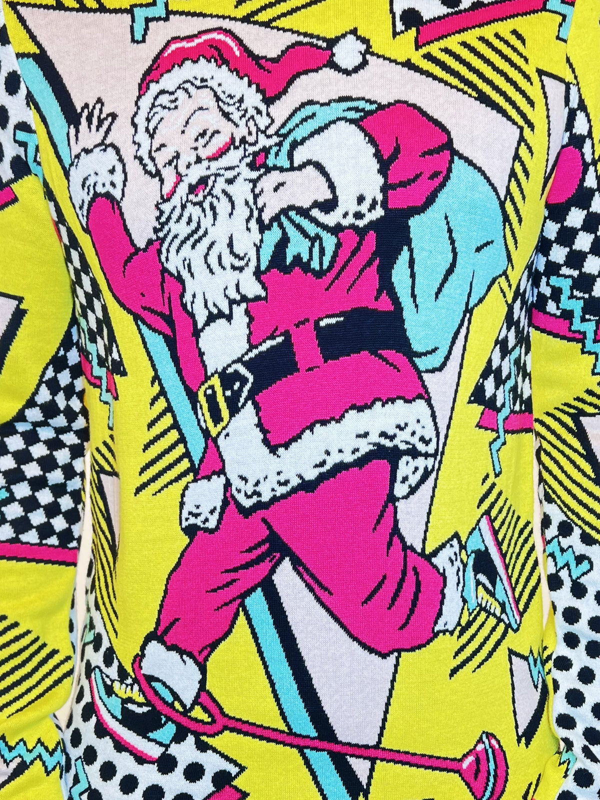 Retro Santa | For Men & Women | Unisex Sizing Ugly Christmas Sweater - Holiday Gift product image 3