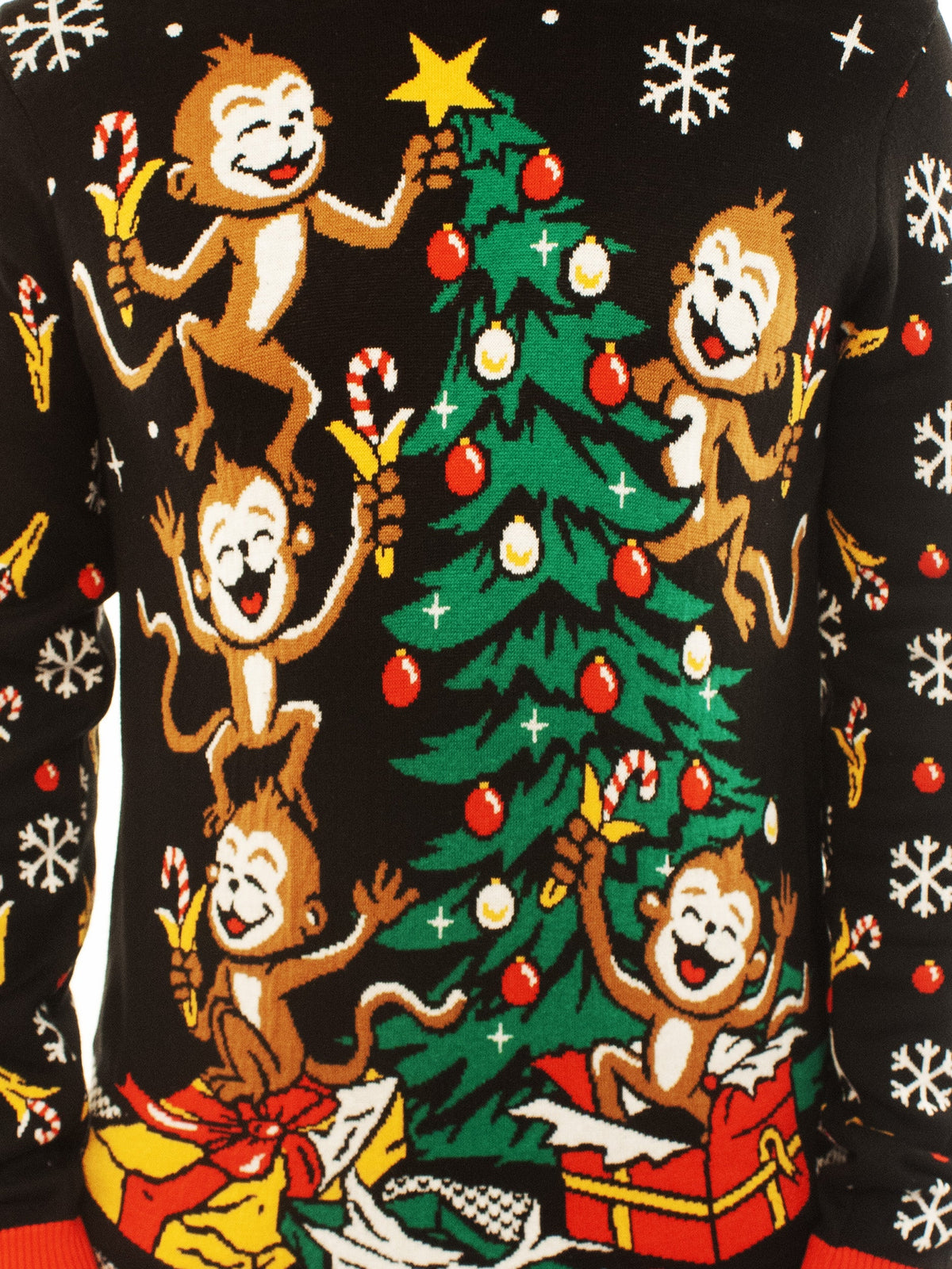 Spider Monkeys | For Men & Women | Unisex Sizing Ugly Christmas Sweater - Holiday Gift product image 3