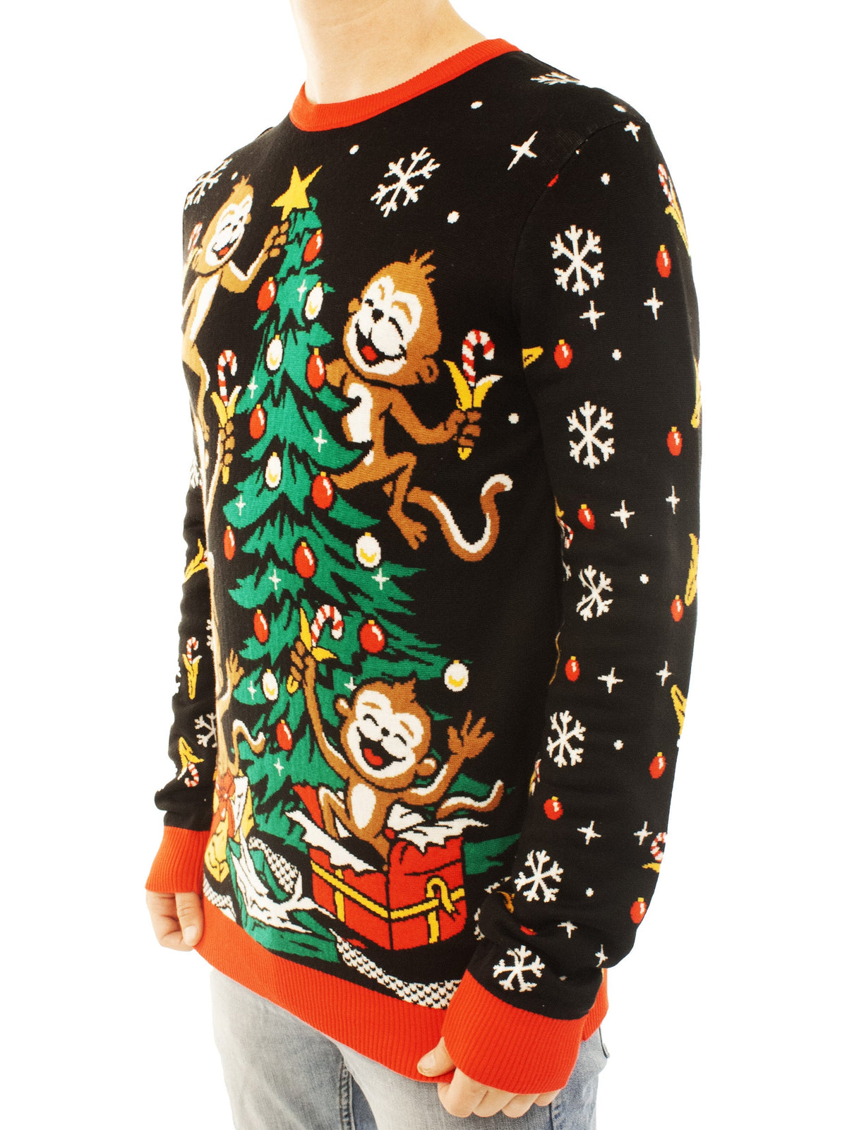 Spider Monkeys | For Men & Women | Unisex Sizing Ugly Christmas Sweater - Holiday Gift product image 4