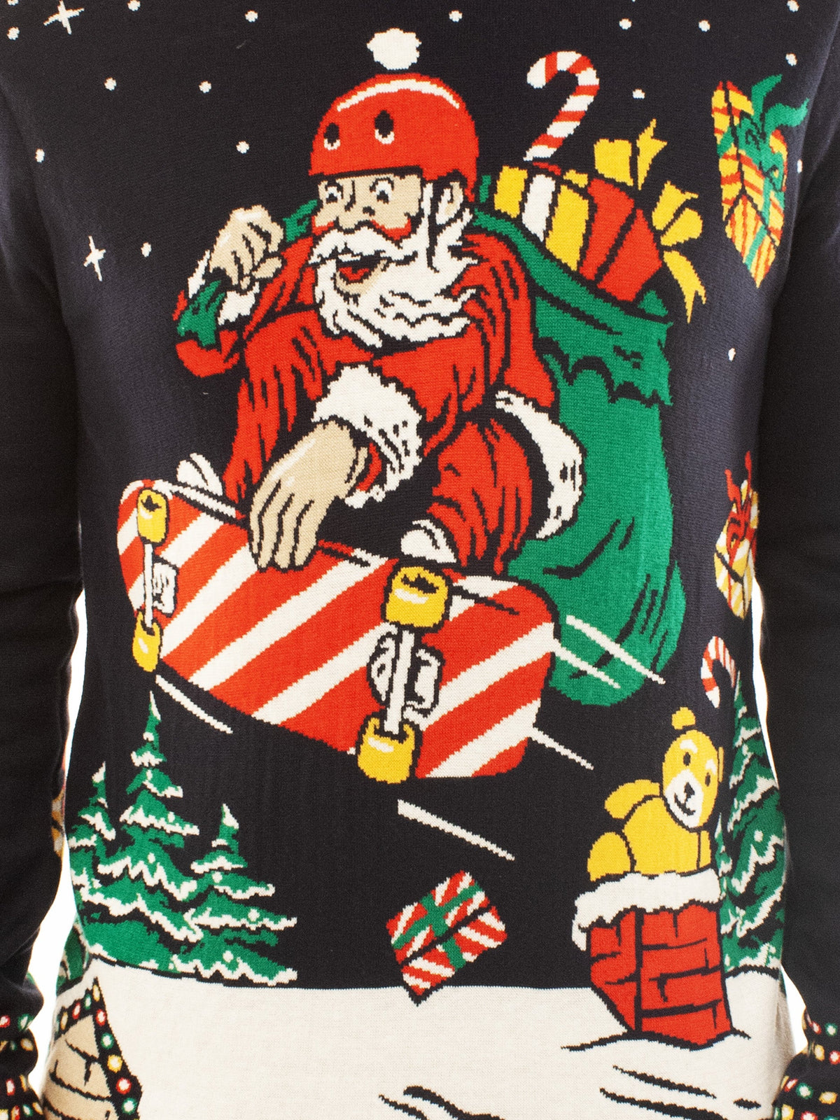 Skateboard Santa | For Men & Women | Unisex Sizing Ugly Christmas Sweater - Holiday Gift product image 3
