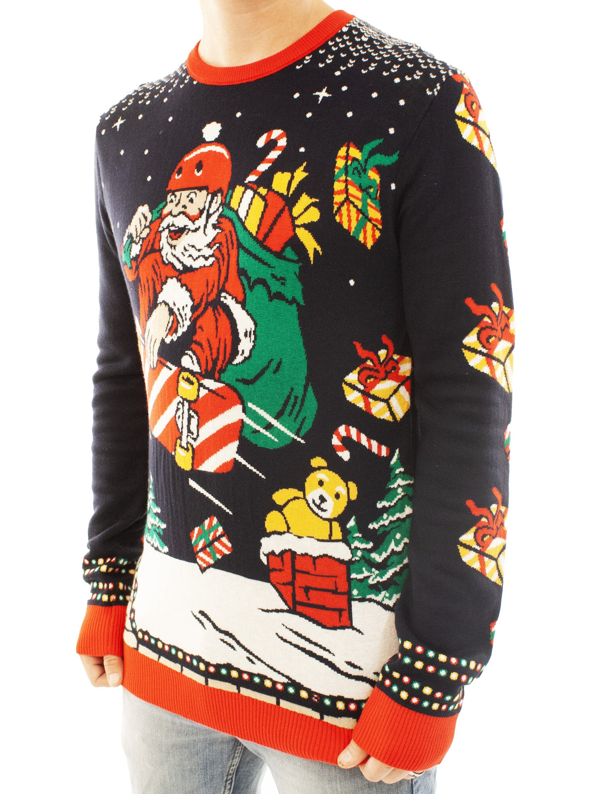 Skateboard Santa | For Men & Women | Unisex Sizing Ugly Christmas Sweater - Holiday Gift product image 4