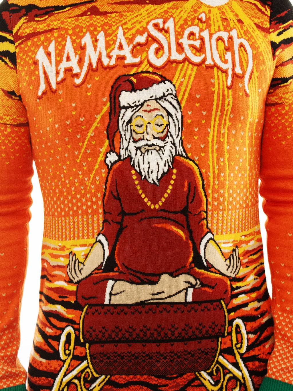 Nama-Sleigh | For Men & Women | Unisex Sizing Ugly Christmas Sweater - Holiday Gift product image 3
