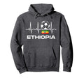 Ethiopia Soccer Jersey Ethiopian Hoodie - Graphic Print for Adults - T-Shirt, Sweatshirt, Hoodie