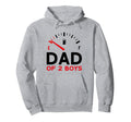 Dad 2 Father Day Hoodie - Trendy Graphic Unisex - T-Shirt, Sweatshirt, Hoodie