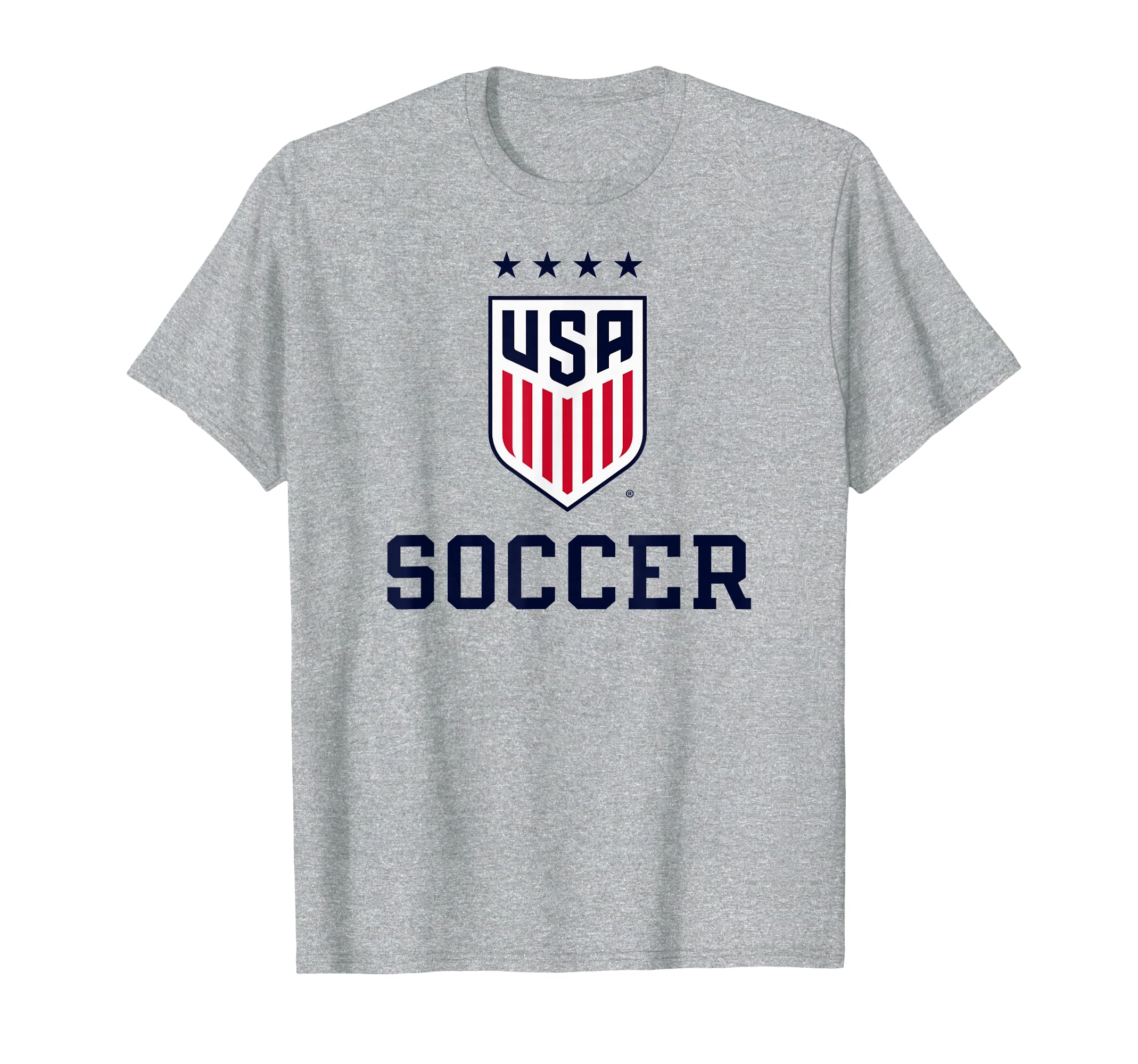United States Soccer Icon Gray T-Shirt - Casual Everyday Wear for Adults - T-Shirt, Sweatshirt, Hoodie