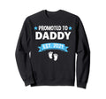 Promoted To Daddy Est 2021 2020 Sweatshirt - Aesthetic Graphic Men Women - T-Shirt, Sweatshirt, Hoodie