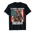 Proud Military Veteran Father T-Shirt - Aesthetic Graphic for Adults - T-Shirt, Sweatshirt, Hoodie