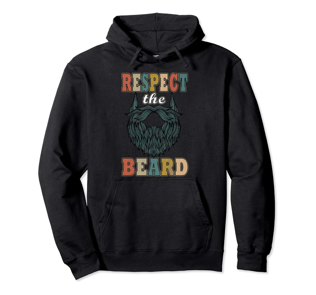 Beard Shirts Respect Beard Gift Hoodie - Casual Everyday Wear for Adults - T-Shirt, Sweatshirt, Hoodie