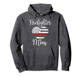 Firefighter Mom Son Firefighter Hoodie - Fun Novelty Design for Adults - T-Shirt, Sweatshirt, Hoodie