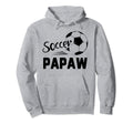 Soccer Papaw Love Soccer Player Hoodie - Minimalist Print Unisex - T-Shirt, Sweatshirt, Hoodie