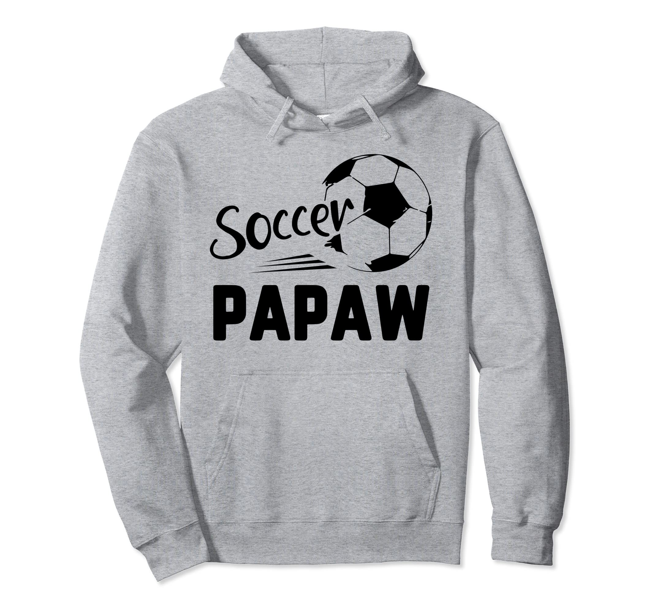Soccer Papaw Love Soccer Player Hoodie - Minimalist Print Unisex - T-Shirt, Sweatshirt, Hoodie