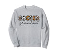 Soccer Grandpa Leopard Soccer Sweatshirt - Custom Art Print for Adults - T-Shirt, Sweatshirt, Hoodie
