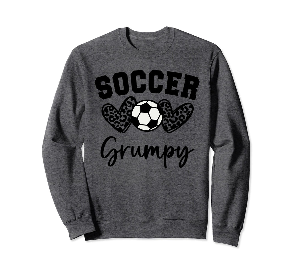 Soccer Grumpy Matching Family Sweatshirt - Minimalist Print for Adults - T-Shirt, Sweatshirt, Hoodie