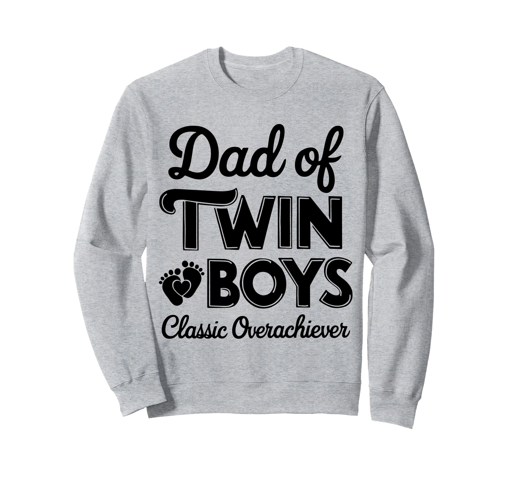 Twin Daddy Funny Twin Dad Sweatshirt - Fun Novelty Design for Adults - T-Shirt, Sweatshirt, Hoodie