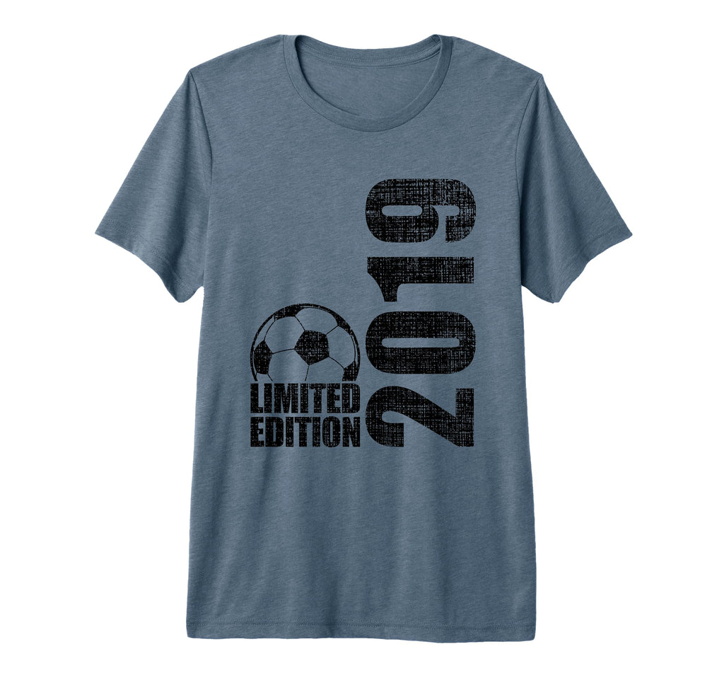 7 Years Old 2019 7Th Birthday Soccer Tri T-Shirt - Novelty Apparel Unisex - T-Shirt, Sweatshirt, Hoodie