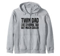 Mom Twins Dad Twins Gifts T-Shirt - Minimalist Print for Adults - T-Shirt, Sweatshirt, Hoodie