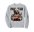 Papa Bear Funny Bears Animal Lover Sweatshirt - Custom Art Print Unisex - T-Shirt, Sweatshirt, Hoodie