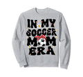 My Soccer Mom Era Groovy Soccer Mom Life Sweatshirt - Graphic Print Unisex - T-Shirt, Sweatshirt, Hoodie