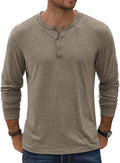 Men's Henley Casual Lightweight Soft Stretch Basic - Adult & Kids T-Shirts, Sweatshirts & Hoodies apparel design preview 1