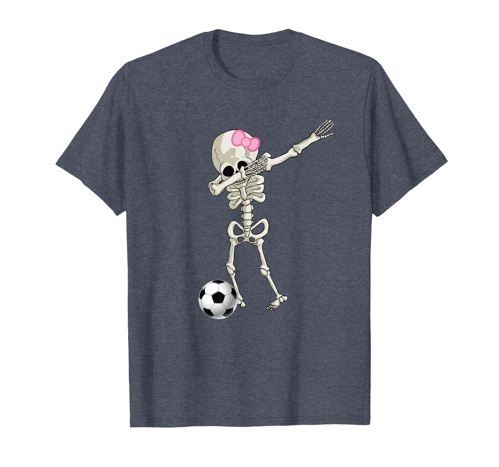 Halloween Skeleton Soccer Dabbing T-Shirt - Aesthetic Graphic Unisex - T-Shirt, Sweatshirt, Hoodie
