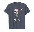 Halloween Skeleton Soccer Dabbing T-Shirt - Aesthetic Graphic Unisex - T-Shirt, Sweatshirt, Hoodie