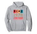 Gen X 1978 Mom Dad Hoodie - Aesthetic Graphic for Adults - T-Shirt, Sweatshirt, Hoodie