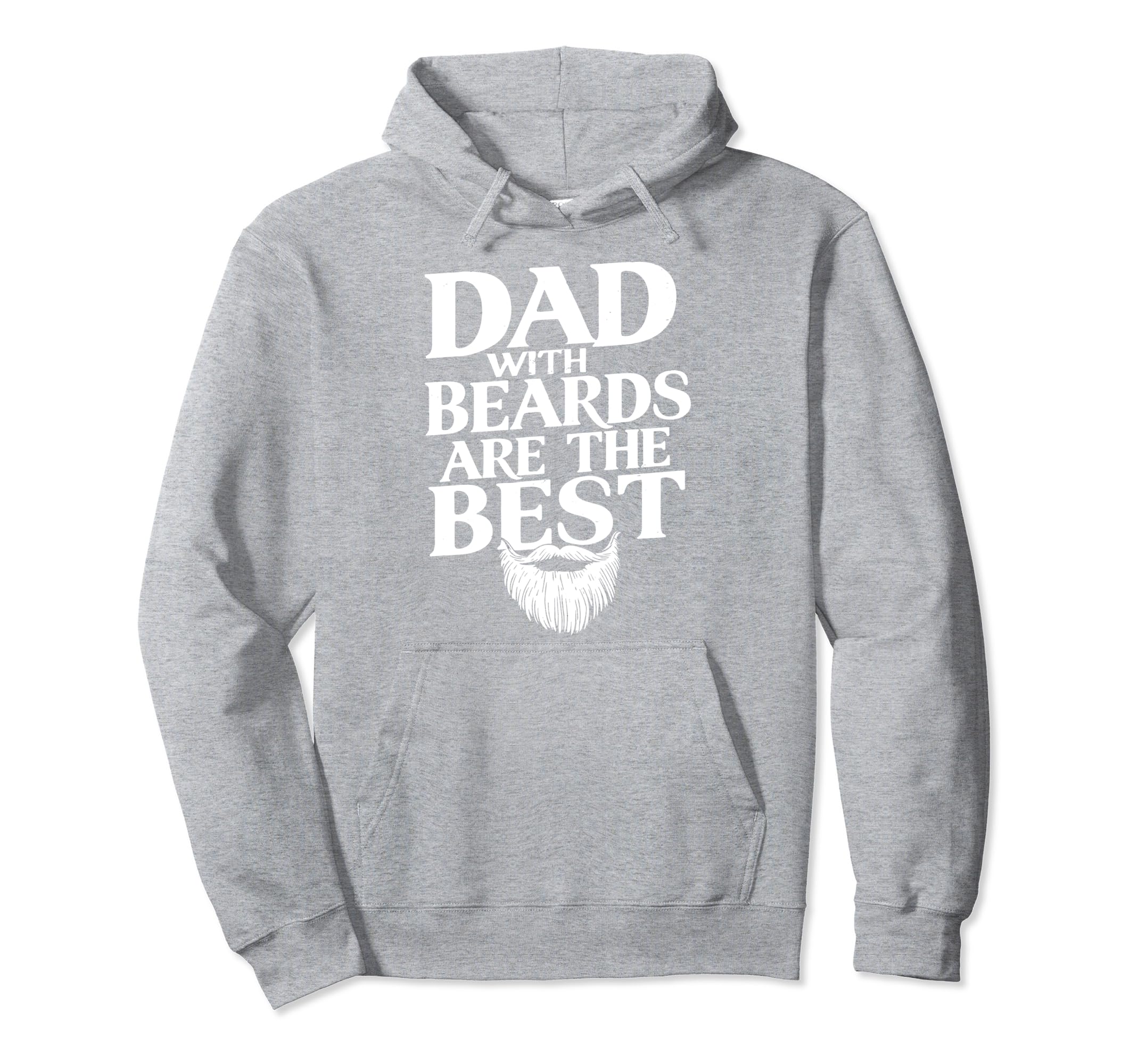Bearded Dad Funny Beard Lover Fathers Day Hoodie - Trendy Graphic Men Women - T-Shirt, Sweatshirt, Hoodie