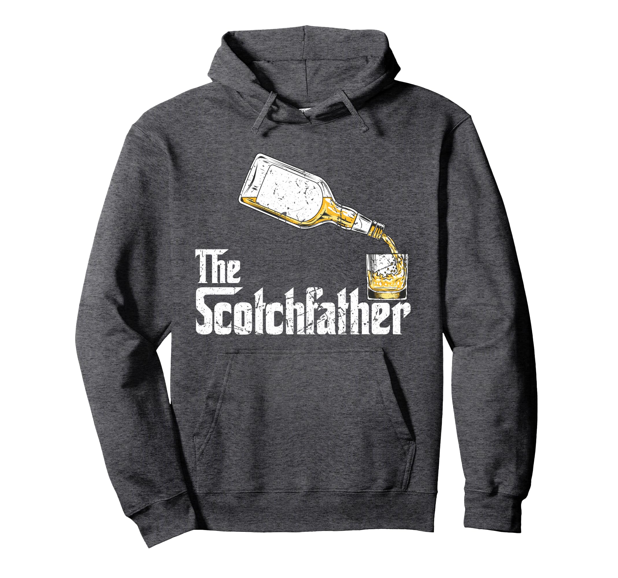 Scotchfather Scotch Whiskey Whisky Hoodie - Custom Art Print Men Women - T-Shirt, Sweatshirt, Hoodie