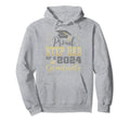Super Proud Step Dad 2024 Graduate Hoodie - Custom Art Print for Adults - T-Shirt, Sweatshirt, Hoodie