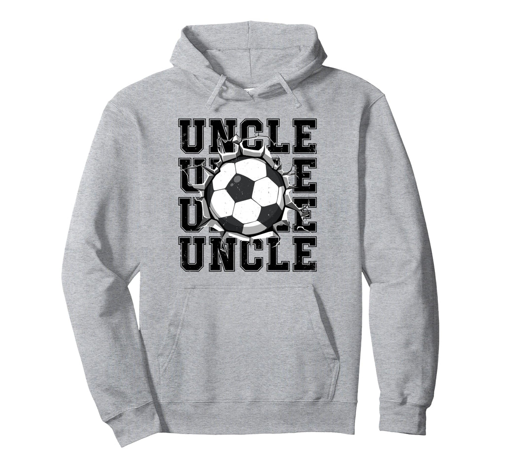Soccer Uncle Cracked Wall Family Matching Hoodie - Novelty Apparel Unisex - T-Shirt, Sweatshirt, Hoodie