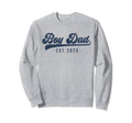 Dad Est 2023 Dad To Be Gifts New Sweatshirt - Minimalist Print for Adults - T-Shirt, Sweatshirt, Hoodie