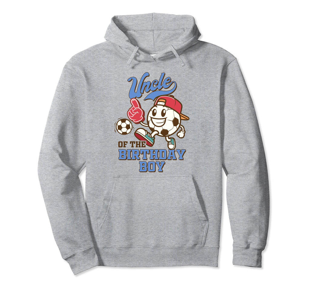 Soccer Uncle Birthday Party Family Uncle Hoodie - Trendy Graphic Unisex - T-Shirt, Sweatshirt, Hoodie