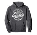 I Have Two Titles Dad And Granddad Hoodie - Minimalist Print for Adults - T-Shirt, Sweatshirt, Hoodie