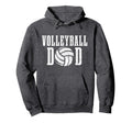 Volleyball Dad Fathers Day Sports Volleyball Hoodie - Graphic Print Unisex - T-Shirt, Sweatshirt, Hoodie