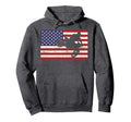 Dirt Bike American Flag Motocross Hoodie - Casual Everyday Wear Unisex - T-Shirt, Sweatshirt, Hoodie