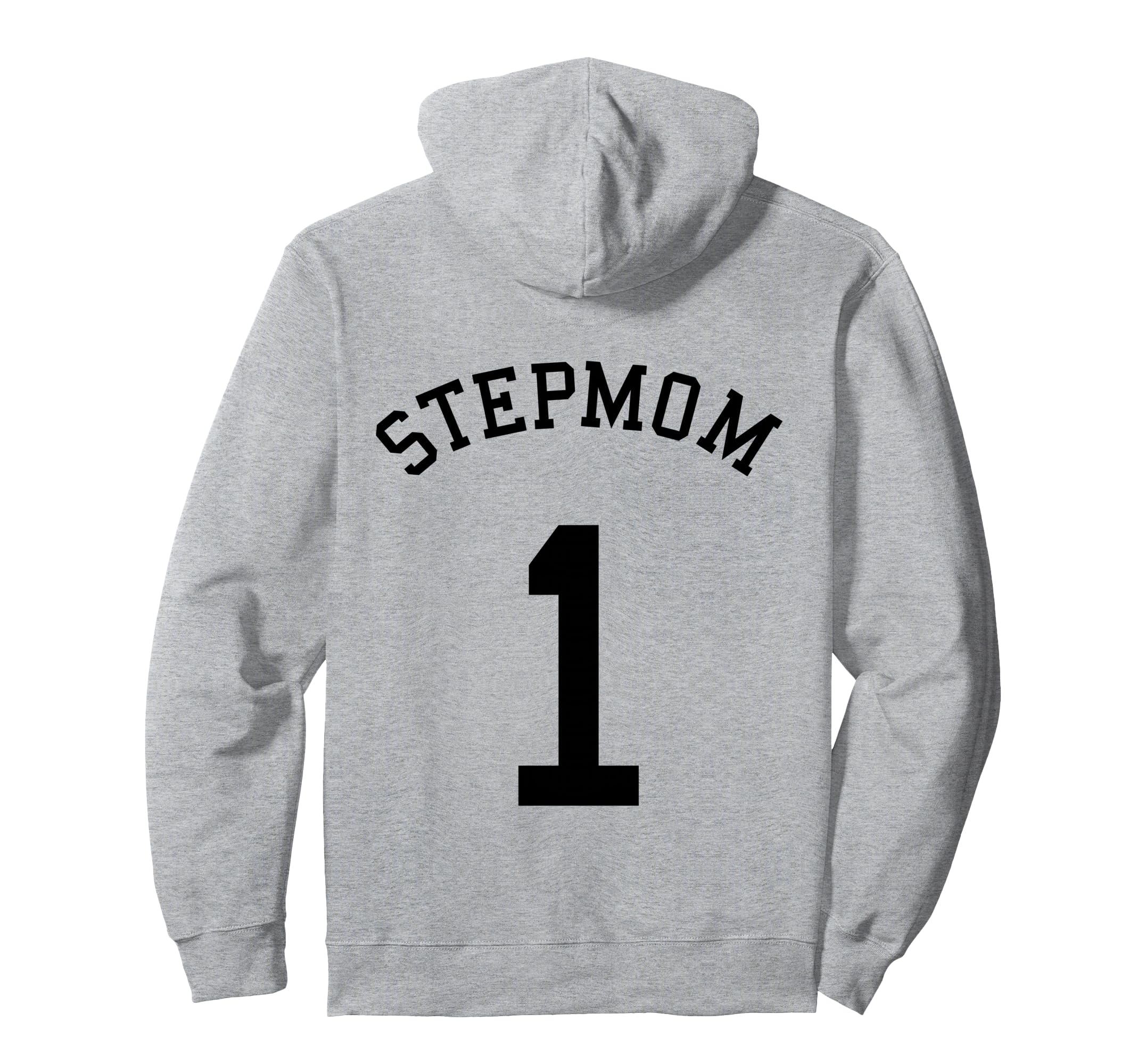 Stepmom Team No 1 Football Soccer Hoodie - Custom Art Print for Adults - T-Shirt, Sweatshirt, Hoodie
