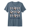 Coquette Bow Soccer Mom Soccer Lovers T-Shirt - Minimalist Print Unisex - T-Shirt, Sweatshirt, Hoodie