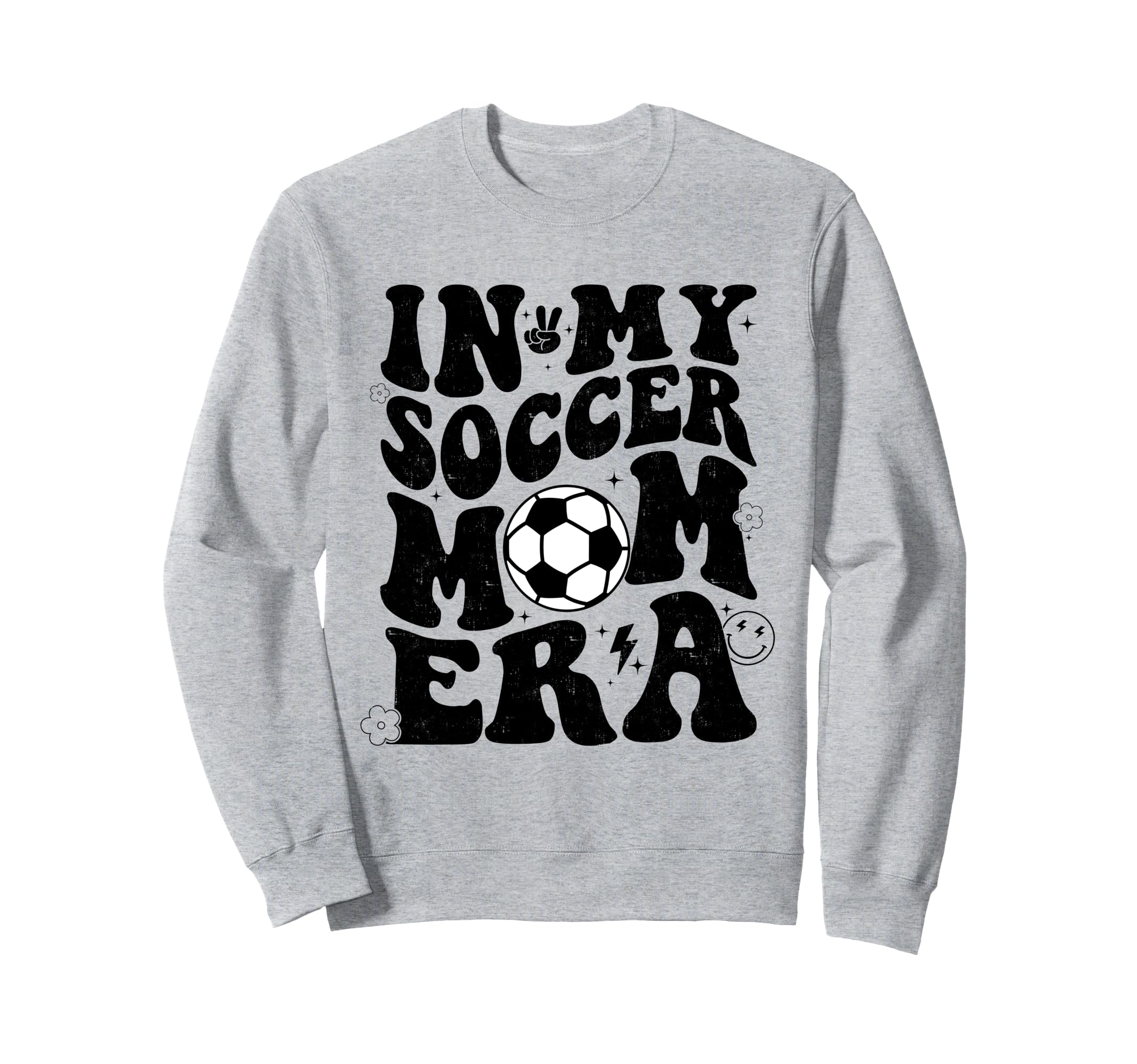 Groovy My Soccer Mom Era Funny Sweatshirt - Custom Art Print Unisex - T-Shirt, Sweatshirt, Hoodie